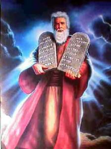 Moses and Commandments